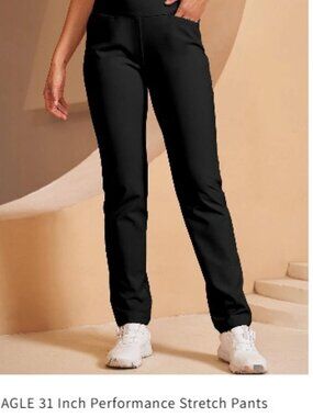 ACE Black EAGLE 31 Inch Performance Stretch Pants